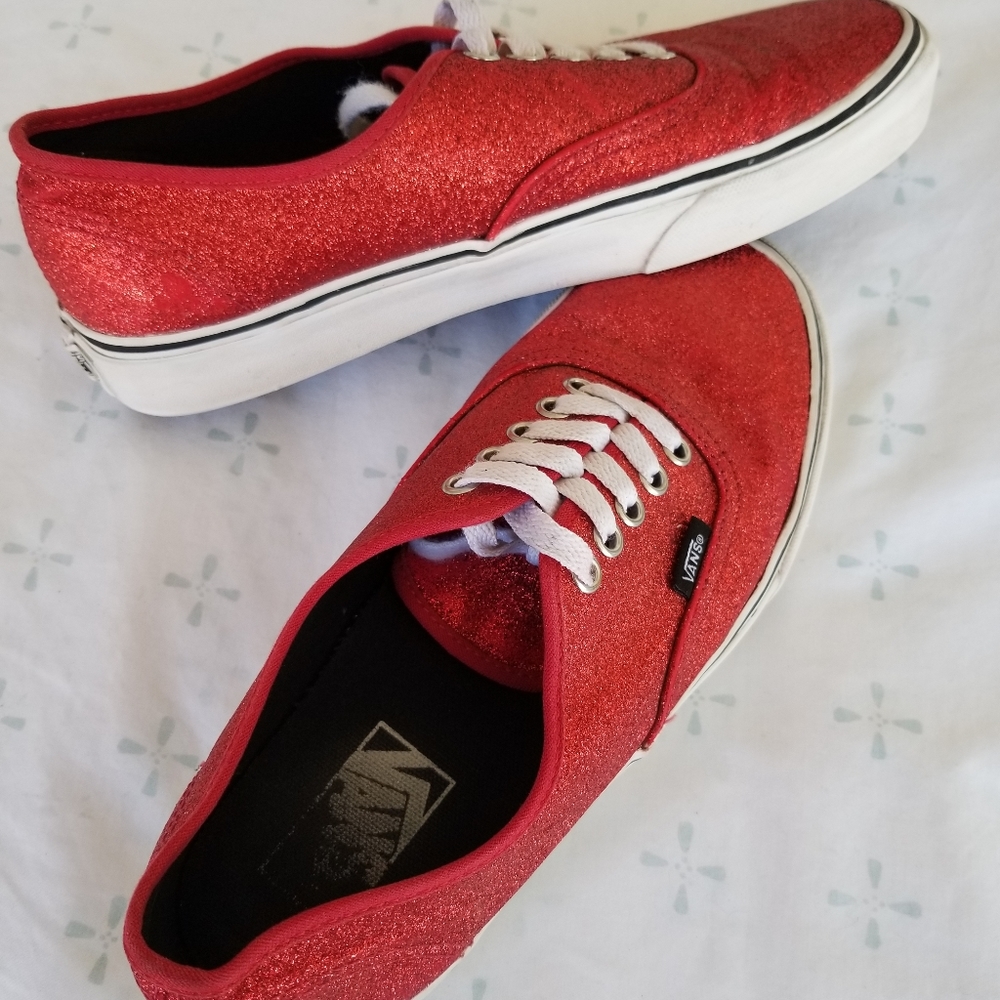 Glitter vans